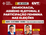 CUT-PB debate democracia, assédio eleitoral e participação feminina