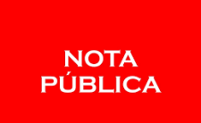 Nota Pública da FITRATELP